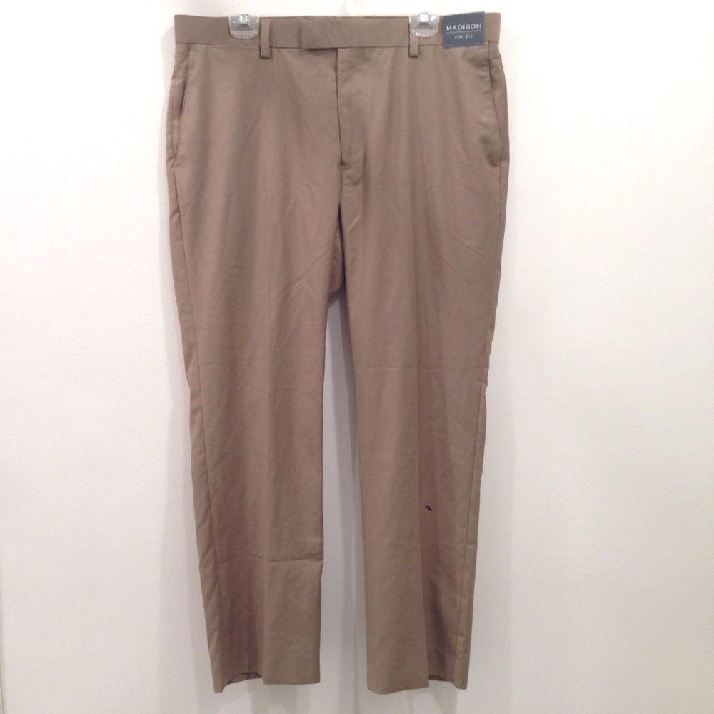 NWT Men's Madison Slim Fit Pants